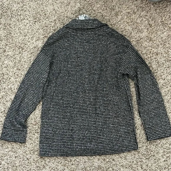 Madewell Brushed Knit Redford Blazer in Houndstooth Check NWT Size Small - Picture 7 of 8